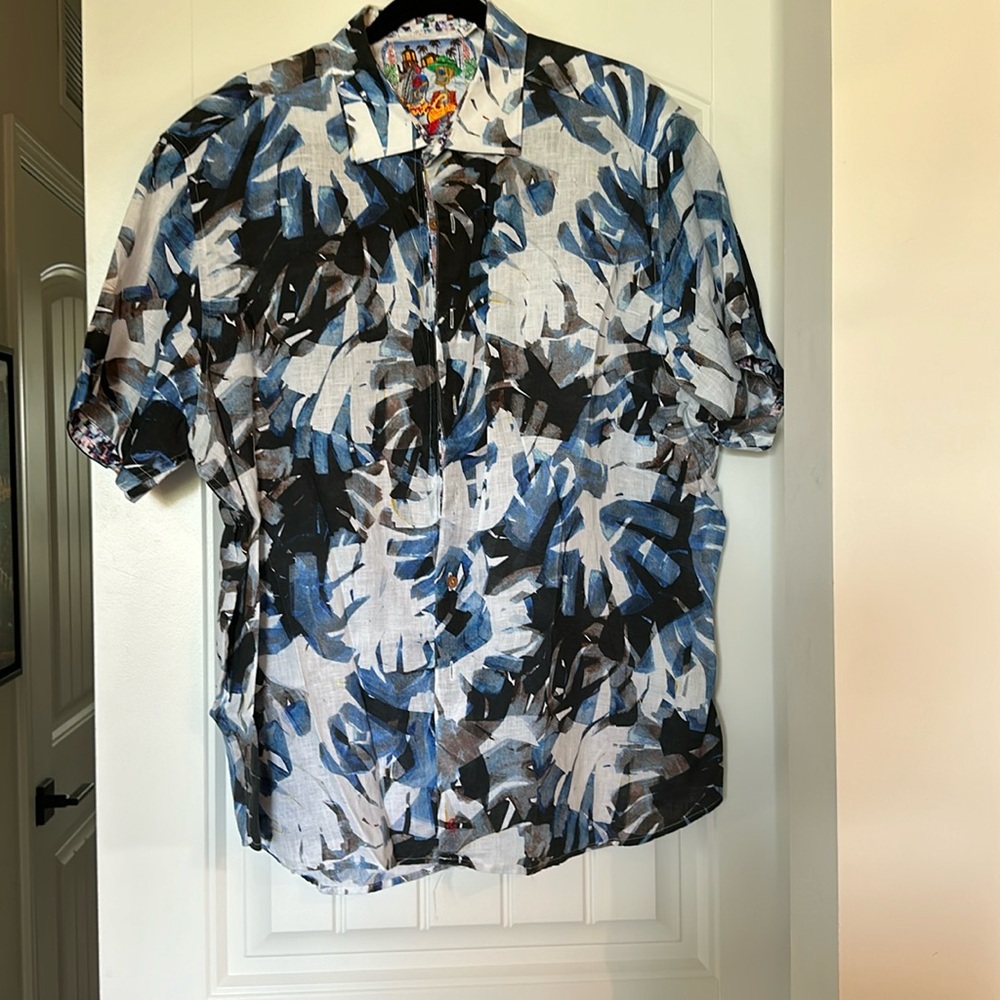 Robert Graham short sleeve, 3X.